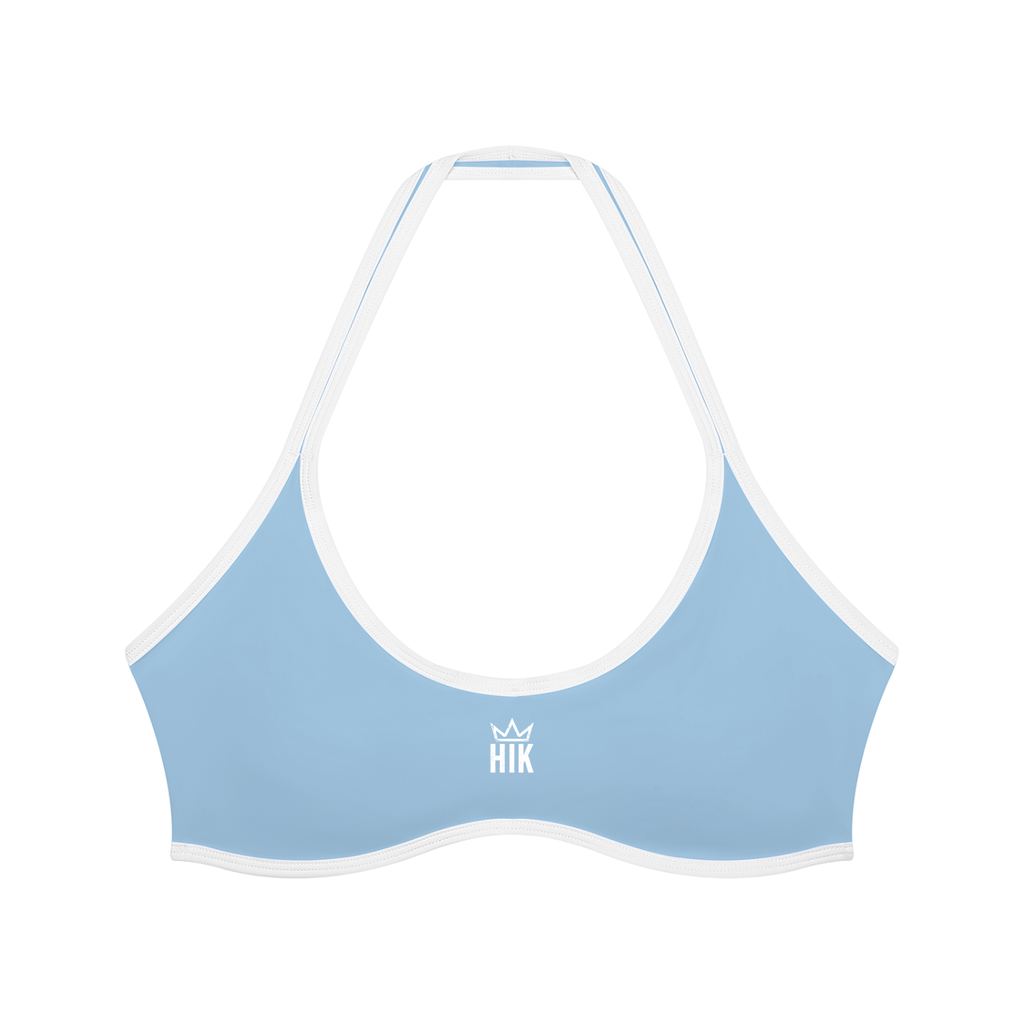 Women's Halter Color Block Yoga Sports Bra